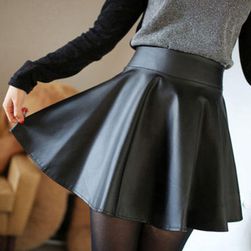 Mini suknja od veštačke kože