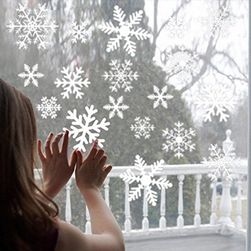 Коледни стикери за прозорци