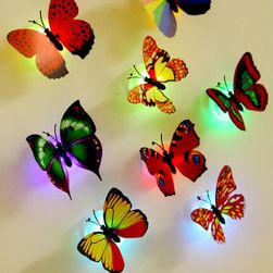 LED лампа за пеперуди - 10 броя