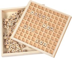 Kis láb fából készült Scrabble játék RZ_109521