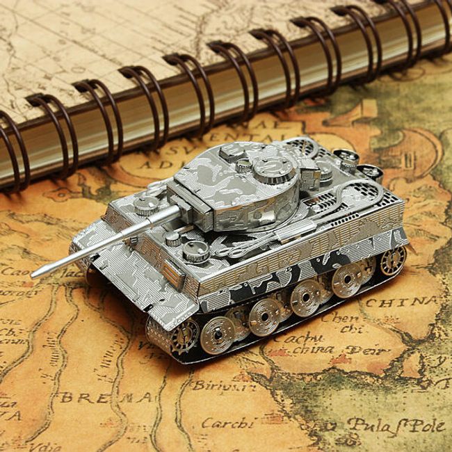 3D modell puzzle tank Tiger 1