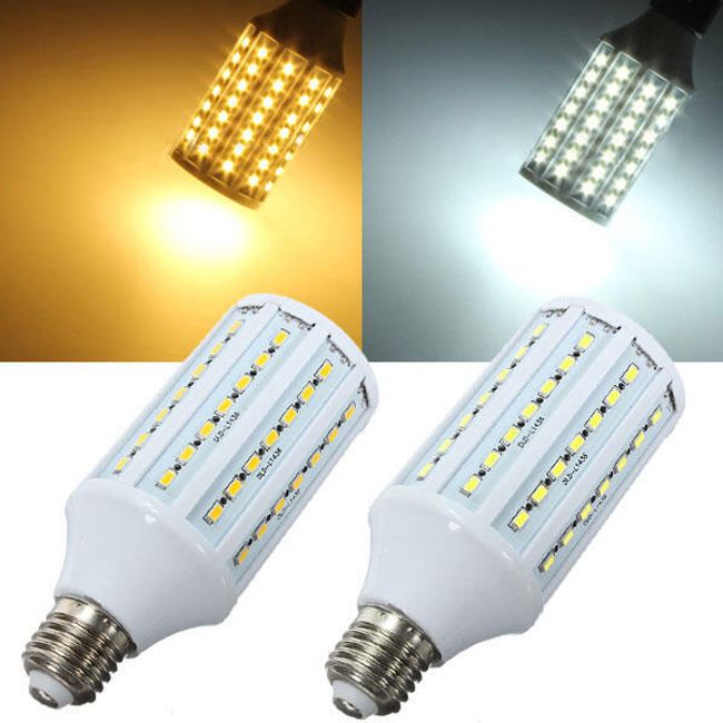 20 W LED žárovka s 84 LED diodami - 2 barvy světla 1