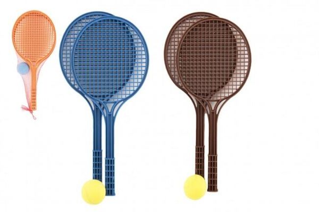Soft tenis plast farebný + loptička 53cm v sieťke RM_42000227 1