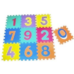 Pěnové puzzle čísla 10ks UM_7P07013-2