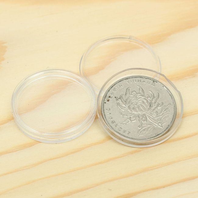 Cutie De Depozitare Cu 50 De Capsule Pentru Colecționarii De Monede Shipgratis Ro