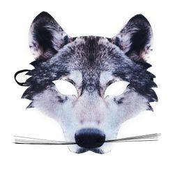Maska volk ​​z brado RZ_160026
