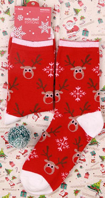Vánoční ponožky - 9 variant 1