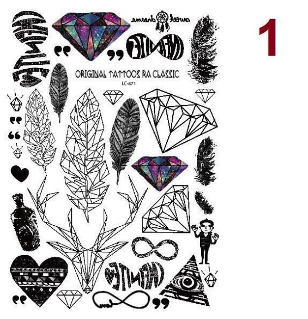 Tatuaj Temporar 9 Variante Shipgratis Ro