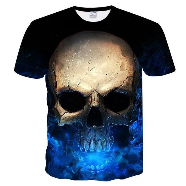 Tricou Bărbătesc Cu Imprimeu 3d 11 Variante Shipgratis Ro