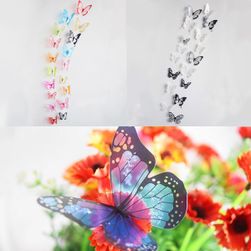 Sada dekoračních motýlků - 18 kusů