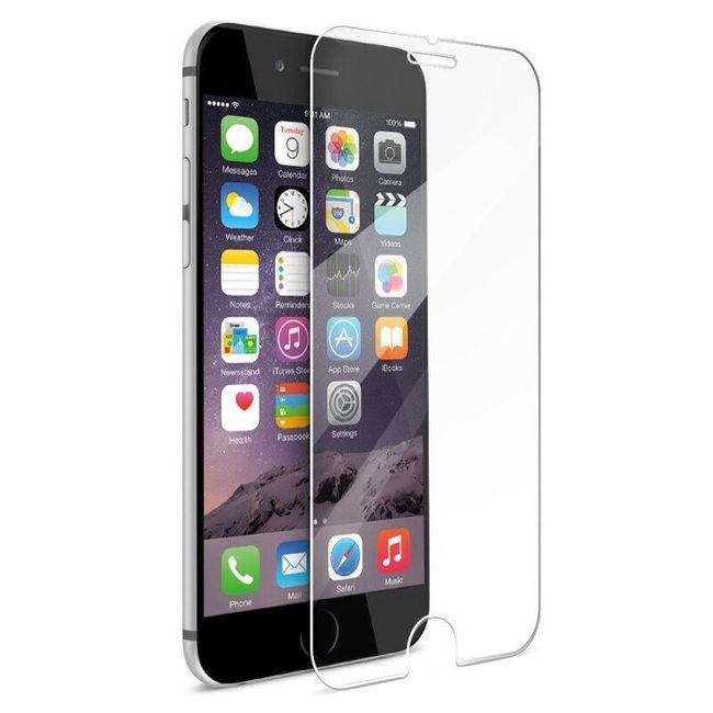 2 kusy ochranných skel pro iPhone 6 a 6s 1