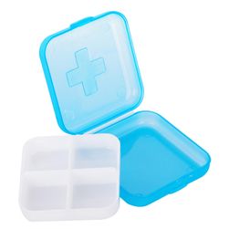Plastična mini kutija za lekove - 4 boje