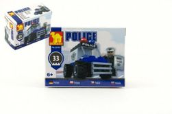 Строителен комплект Dromader - Полицейски автомобил - 33 бр RM_23223101