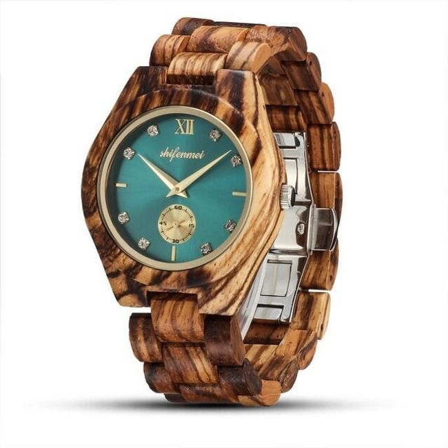 Dámske drevené hodinky 