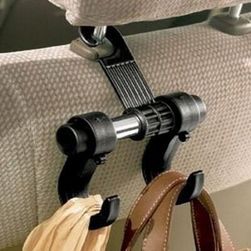Multifunkční držák s háky na sedadlo