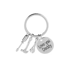 Privezak za ključeve sa natpisom - Love you Daddy
