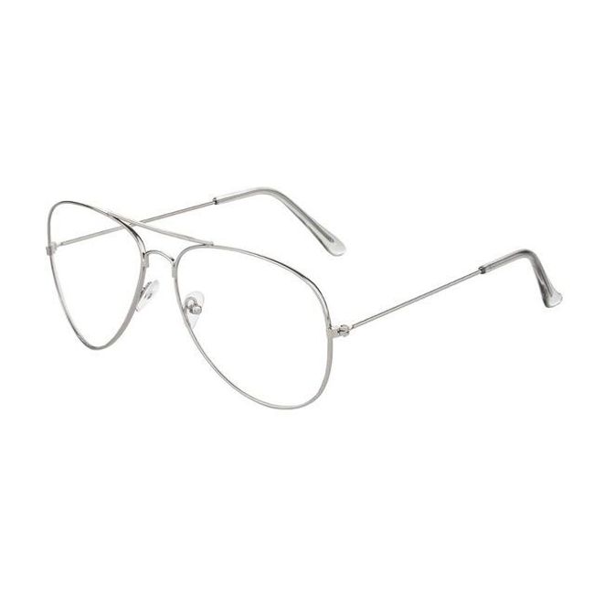 Ochelari Aviator Lentila Transparenta
