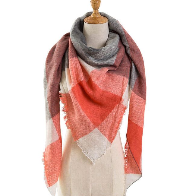 Dámský šátek - podzimní elegance 1