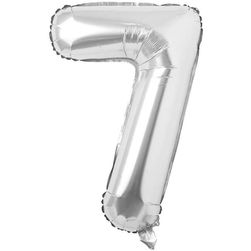 Baloni na napuhavanje broj maxi silver - 7 SR_DS65578299