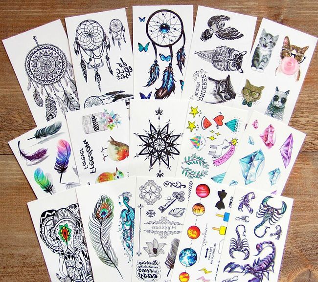 Tatuaj Temporar Rezistent La Apa Mai Multe Modele Shipgratis Ro