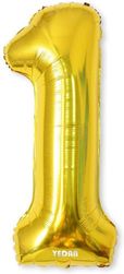 Napihljivi baloni Maksi zlata številka-1 SR_DS30864566