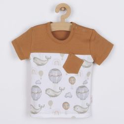 Bawełniana koszulka dla niemowląt Miki RW_tricko-nicol-miki
