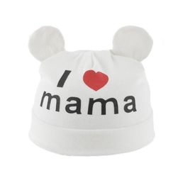 Dětská čepička - I love mama - 4 barvy