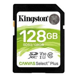 Paměťová karta SDXC Canvas Select Plus 128 GB, U3 V30 CL10 100 MB/s VO_28464025