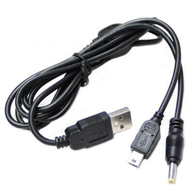 2 v 1 USB kabel pro nabíjení a přenos dat pro PSP 1000/2000/3000 1