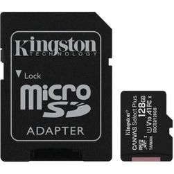 Pomnilniška kartica Canvas Select Plus A1 128 GB microSDXC, razred 10, 100R/85W z adapterjem VO_28464018