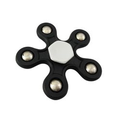 Fidget spinner ve tvaru hvězdy - černá barva