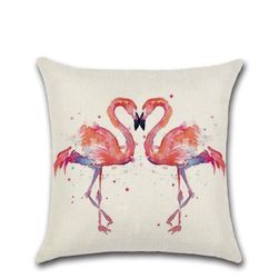 Poszewka na poduszkę Flamingo - 9 wariantów