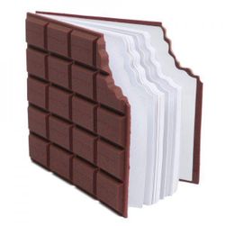 Poznámkový blok ukousnutá čokoláda SR_DS57209644
