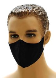 Двуслойна маска - черен цвят PR_P46731