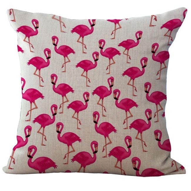 Párnahuzat - flamingók 1