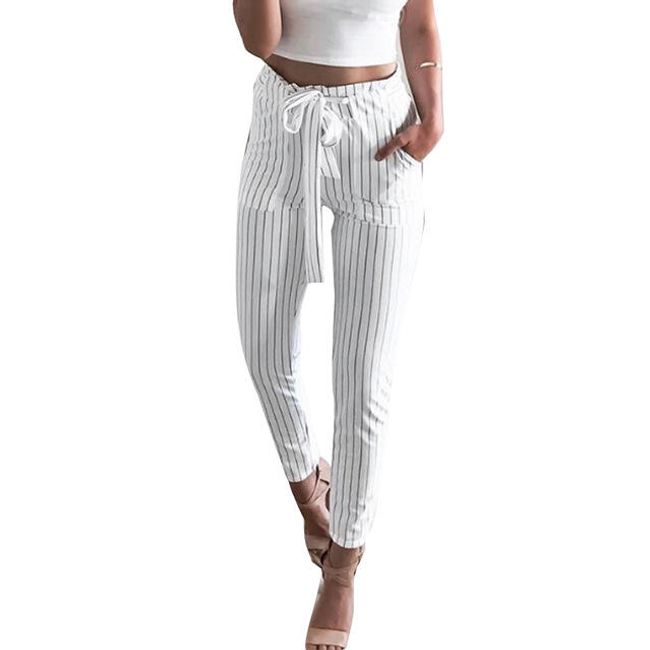 Dámské kalhoty Antonella - Bílá-velikost č. 2 1