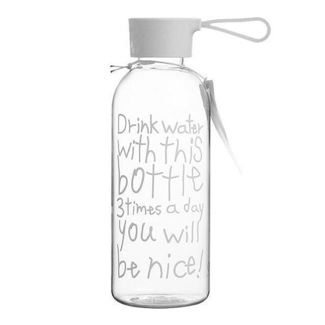 Steklenica za vodo z napisom - 3 različice 1