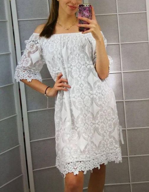 Dámské letní šaty - bílá LT_IMD21416bila 1