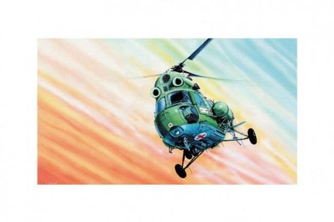 Model Kliklak Vrtuľník Mil Mi-2 27,6x30cm v krabici 34x19,5x5,5cm RM_48000990 1