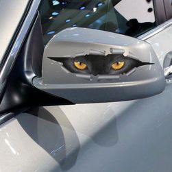 3D nalepnica za prozor - mačije oči