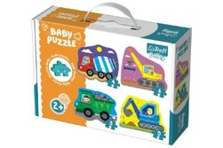 Puzzle Baby građevinski automobili - 4 kom u kutiji RM_89136072