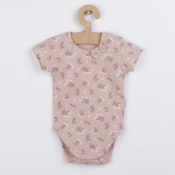 Body bawełniane dla niemowląt z krótkim rękawem Nela RW_body-nicol-nela