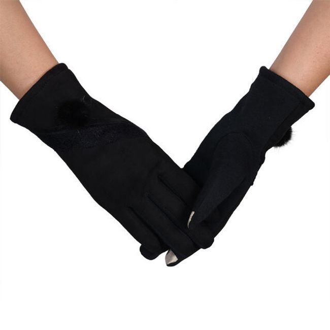 Dámské zimní rukavice - 5 barev 1