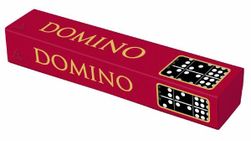 Domino spoločenská hra drevo 55ks v krabičke 23,5x3,5x5cm RM_33000013