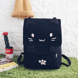 Dámský batoh s kočkou - 2 barvy
