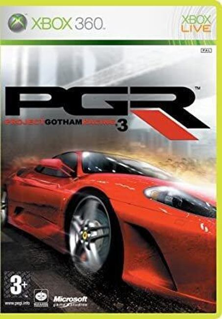 Hra (Xbox 360) PGR Project Gotham Racing 3 1