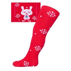 Коледни памучни чорапогащи със слон RW_puncoch-RA044-68