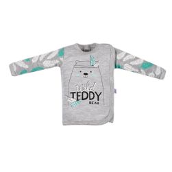 Otroška bombažna majica RW_shirt-wild-teddy-nbyo203