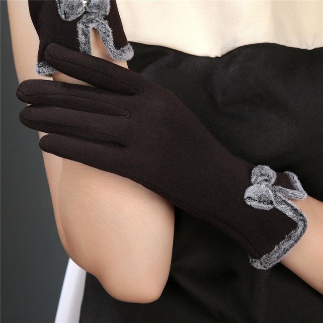 Elegantní zimní rukavičky - 5 barev 1