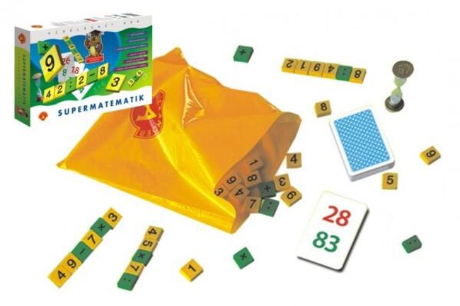 Supermatematik spoločenská hra náučná v krabici 29x19cm RM_29000466 1